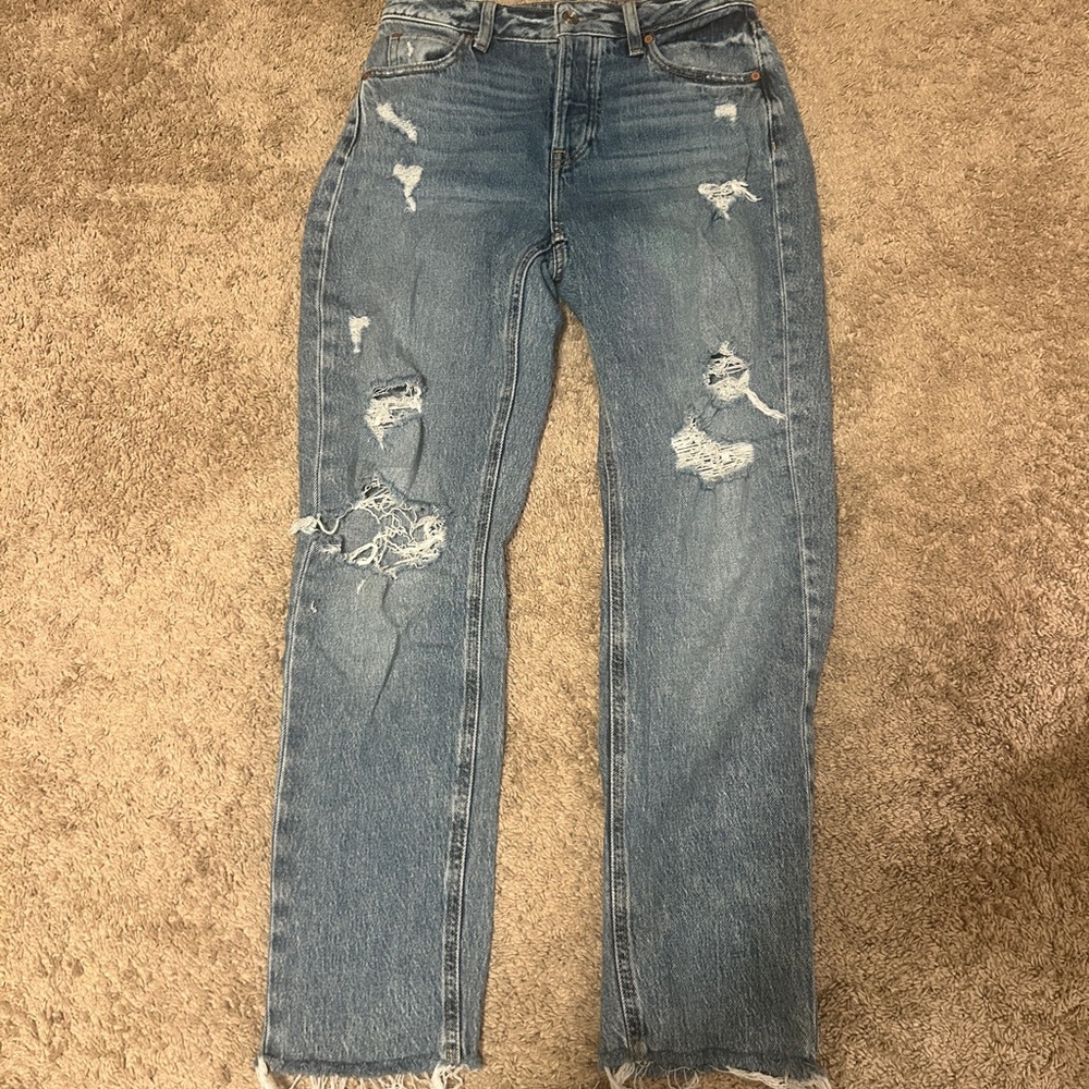 Goldie Blue Distressed High-Rise Women’s Jeans
